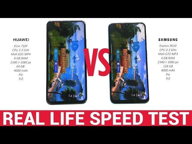 Huawei P smart Z vs Samsung Galaxy A50 - Real Life Speed Test! [Big Differece?]