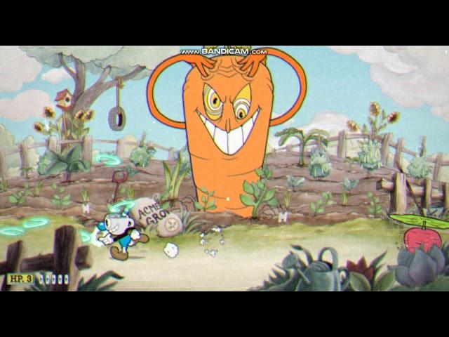 Секретный босс в Cuphead(играю за Магмена)