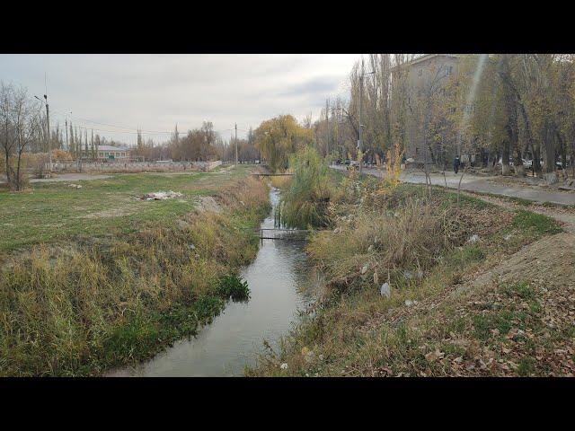 Тараз(Джамбул) Полный обзор 7-го микрорайона. 17 ноября 2023г.