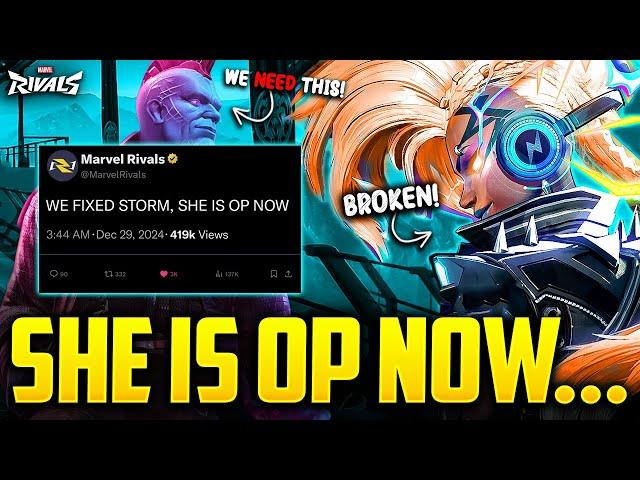 Marvel Rivals STORM is OP Now and Here's WHY! (Big News, New Meta & Season 1 Update)