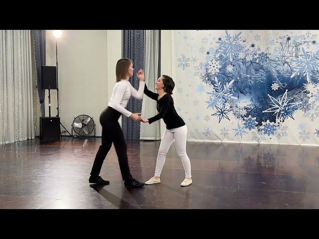 Ilmira Galieva & Alena Abrazhenina. Pro-Am Switch Role Routine. Swing & Snow 2024 | WCS Dance