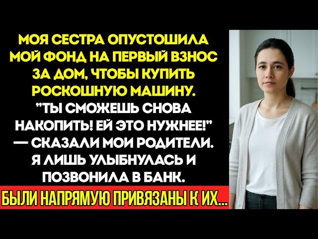 Моя Сестра Потратила Деньги На Дом На Машину — А Родители Встали На Её Сторону