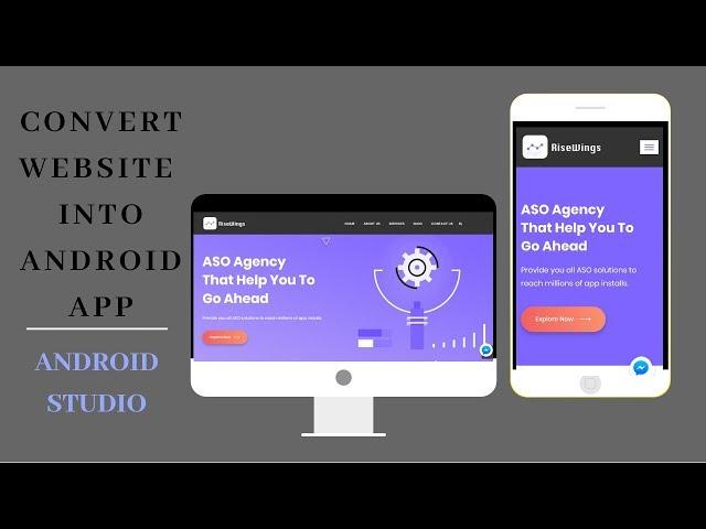 Convert a Website Into Android App using Android Studio