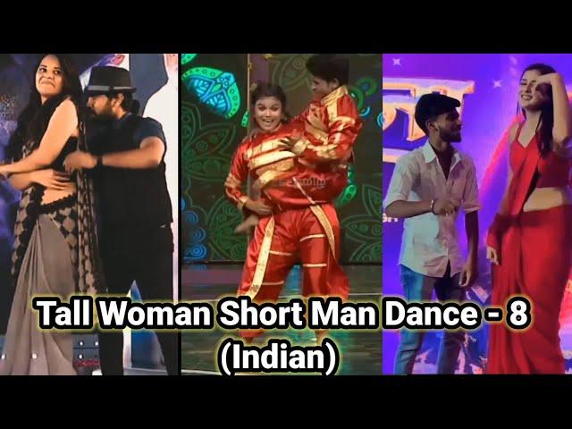 Tall Woman Short Man Dance -8 (Indian) | tall woman dance | tall girl dance