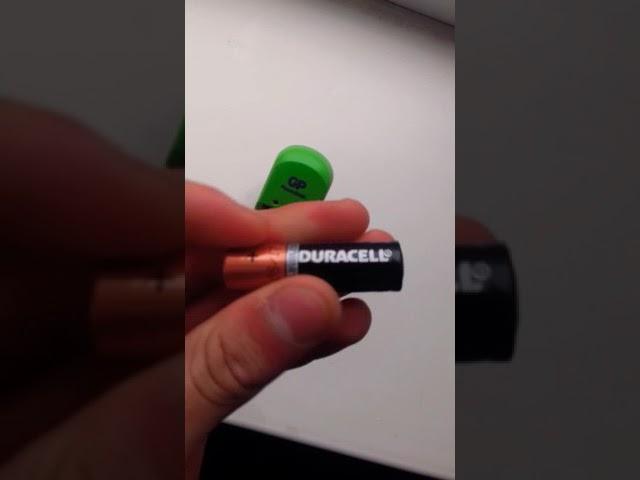 Как зарядить батарейки DURACELL  (часть 1)