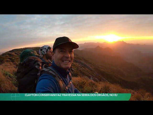 Clayton Conservani faz travessia na Serra dos Órgãos, no RJ