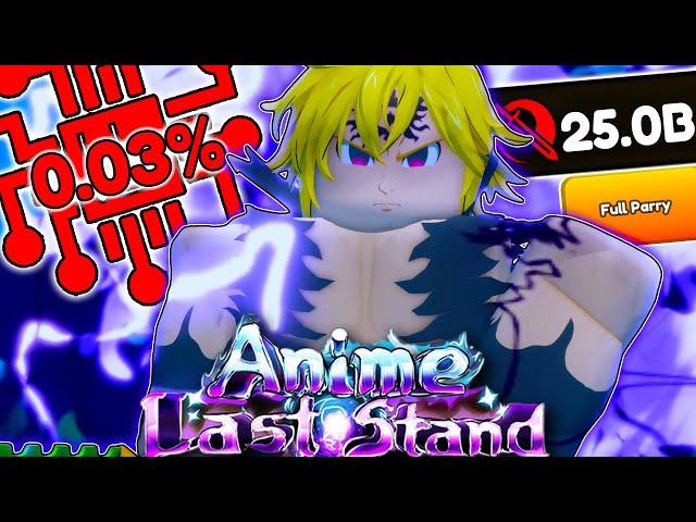 Evolving The ULTIMATE *0.03%* MELIODAS in The Anime Last Stand Pre Summer update!