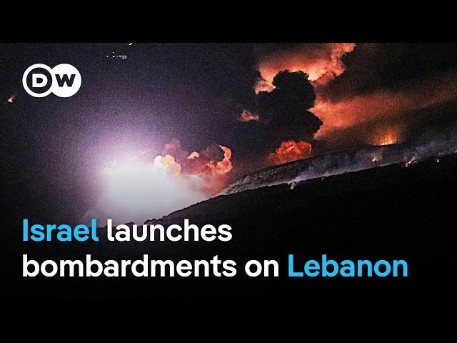 Hezbollah leader Nasrallah: 'Israel has declared war on the Lebanese people' | DW News