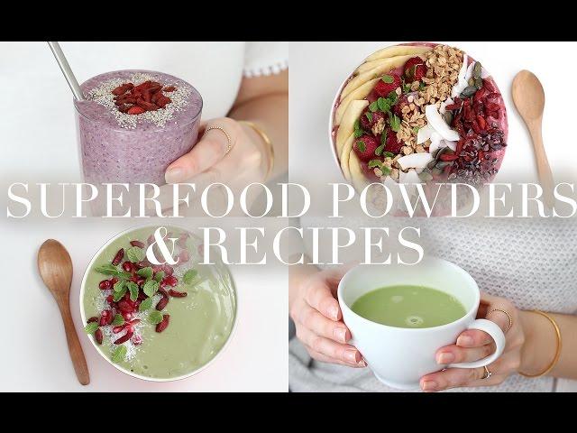 Superfood Powder Favourites & Recipes (Vegan/Plant-based) | JessBeautician