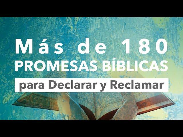 Mas de 180 #Promesas Bíblicas para Declarar y Reclamar