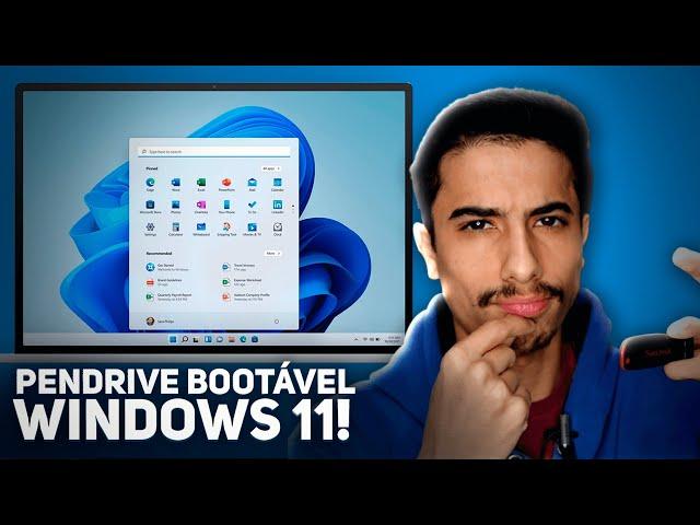 Como CRIAR UM PENDRIVE BOOTÁVEL com WINDOWS 11!