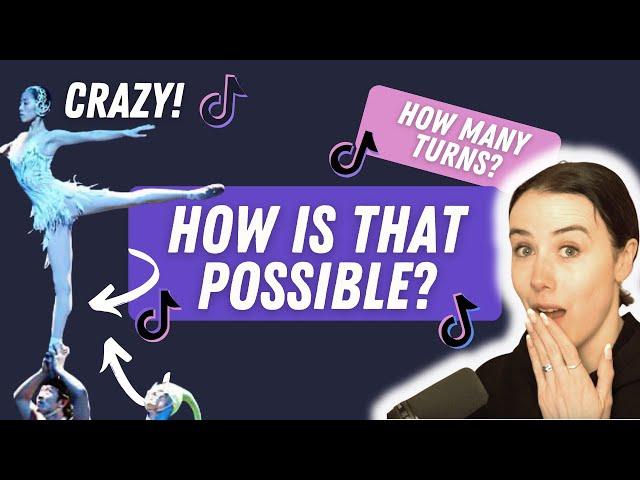 Ballet Dancer Reacting to VIRAL BALLET TIKTOKS : CRAZY!