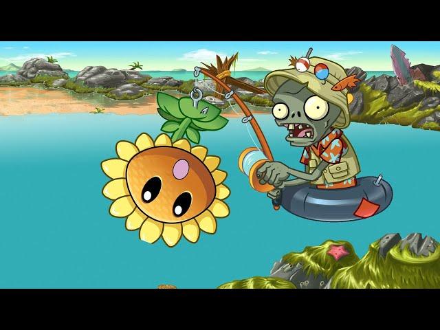 РАСТЕНИЯ против ЗОМБИ 2 или PLANTS vs ZOMBIES 2. Серия 83: Зомби рыбак