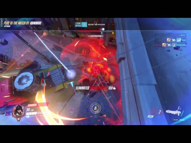 Overwatch double quadriple kill