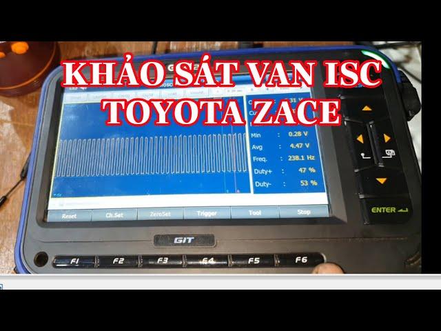 ISC valve survey on Toyota Zace (part 2)