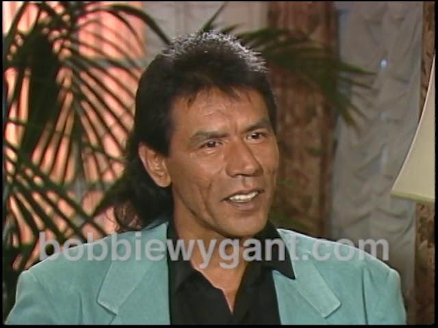 Wes Studi "The Last Of The Mohicans" 1992 - Bobbie Wygant Archive