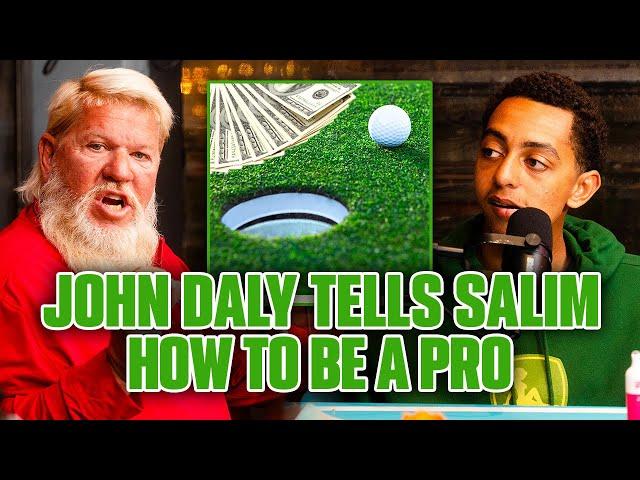 John Daly Teaches Salim How To Become A Pro Golfer