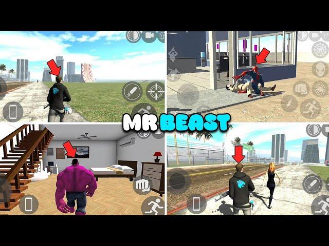 Mr Beast Character+Spiderman Cheats Code Of New Update Indian Bikes Driving 3d | New Features IBD3D