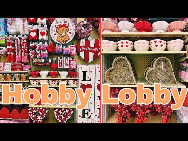  Hobby Lobby Valentine's Day Decorations Preview 2025!!! 