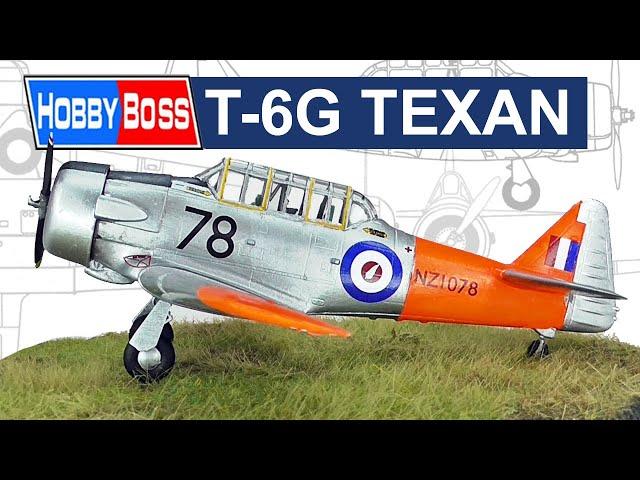 Hobby Boss 1/72 Scale T-6 Texan (RNZAF Harvard Mk.II)- Build Video