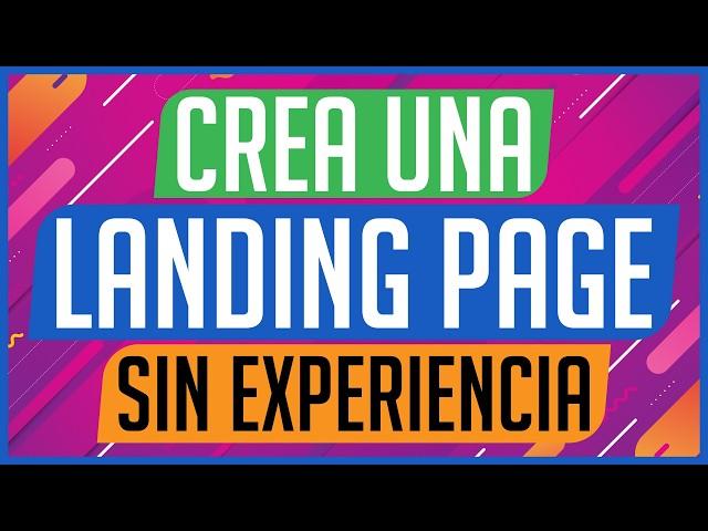 Landing Page: Cómo Crear una sin Experiencia  (Hostinger Website Builder)