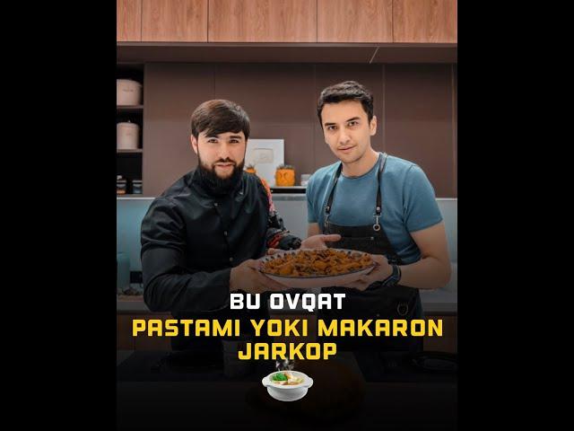 Salikhov Gurman bilan mazzali bo'lgan " Pasta " yoki " Makaron Jarkop " tayyorlaymiz !