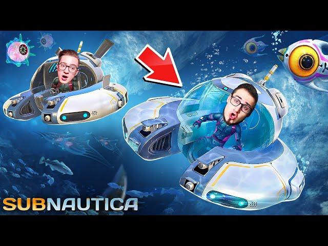 ПОСТРОИЛИ МОТЫЛЕК! ТЕПЕРЬ У НАС ЕСТЬ ТРАНСПОРТ! ВЫЖИВАНИЕ В КООП В SUBNAUTICA #5