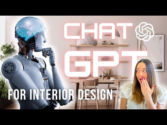 How to use ChatGPT for interior design | Is AI going to replace a designer?