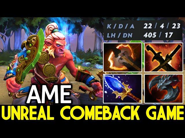 AME [Troll warlord] When Pro Carry the Game Unreal Comeback Dota 2