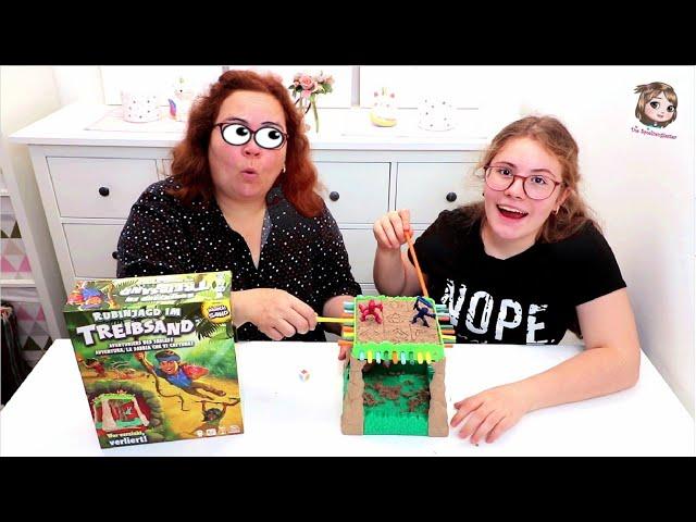 RUBINJAGD IM TREIBSAND  Wer versinkt im Kinetic Sand?  3D Aktionsspiel | Spin Master Games