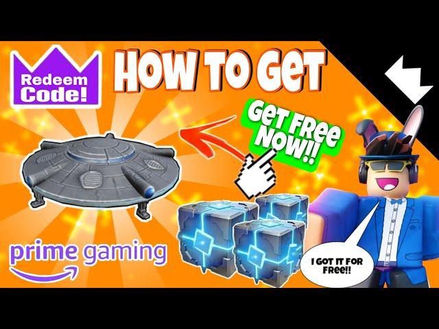 [Limited Time] How to get Free Hovering UFO in Prime Gaming Roblox || Only Amazon Mobile Roblox