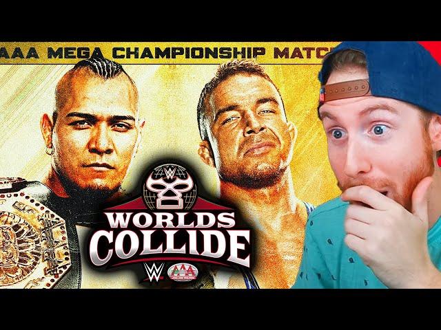 WWE WORLDS COLLIDE LIVE STREAM (WWE vs AAA)