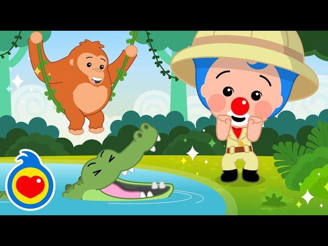 Um Crocodilo e um Orangotango   | Música Infantil | Um Herói do Coração ️