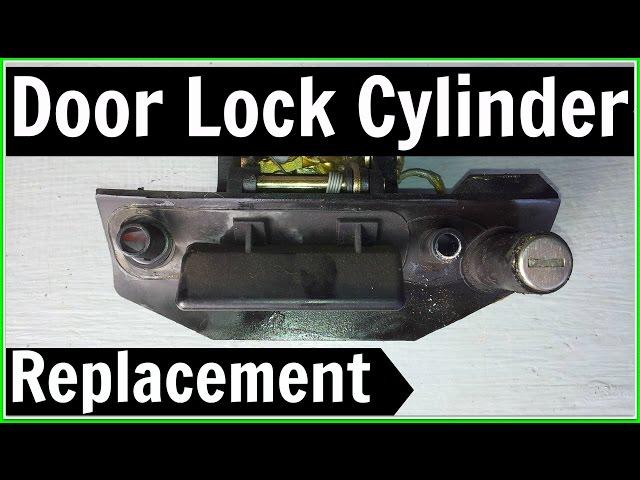 VW T4 Transporter Door Lock Cylinder Replacement, Key Barrel Repair Fix