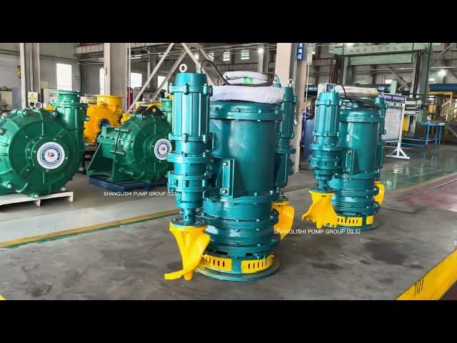 Submersible Slurry Pumps With Stirrer Shipping to Southeast Asia for Iron Reuse Project - Shanglishi