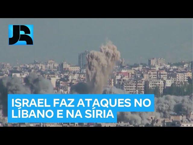 Israel ataca centros terroristas no Líbano e na Síria