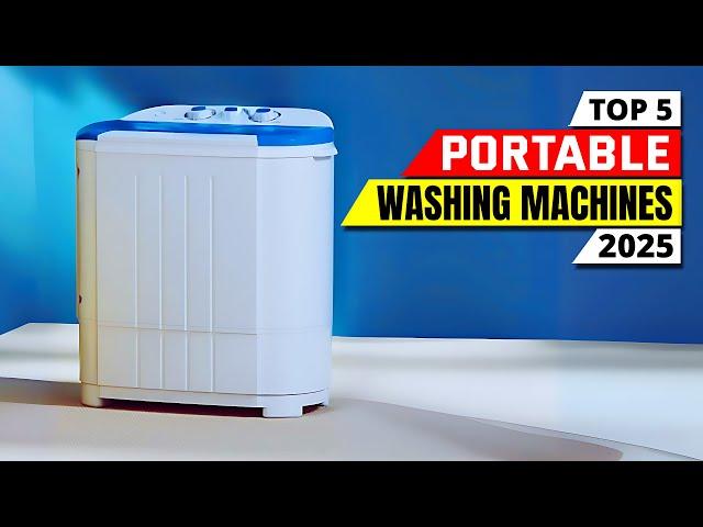 Best Portable Washing Machines in 2025 – Top Picks for Small Spaces!