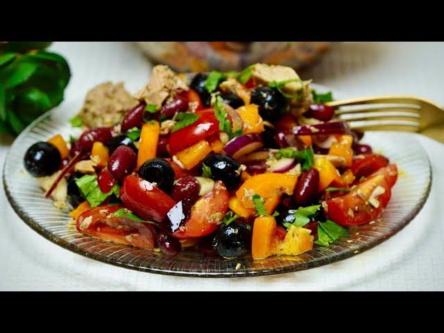 Delicious SALAD for the festive table. The RECIPE of this salad will be asked for by all guests!