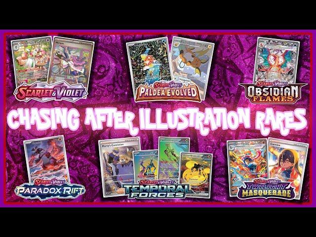 Chasing Scarlet & Violet Era Illustration & Special Illustration Rares! Pokémon Cards Opening!