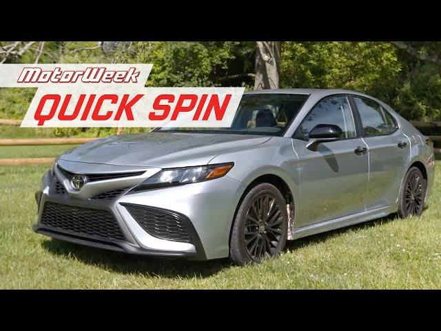 2021 Toyota Camry SE Nightshade Edition | MotorWeek Quick Spin