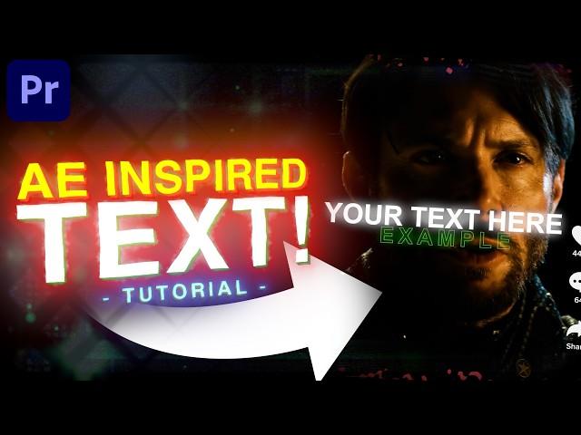 How To Make AE Like Text in Premiere Pro (Tutorial)