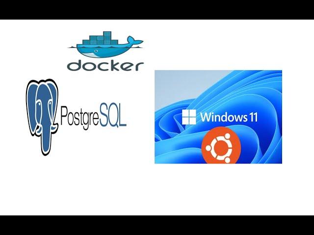 Postgres DB docker image setup in WSL Ubuntu