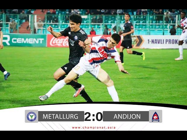 Superliga. Metallurg - Andijan 2:0. Highlights