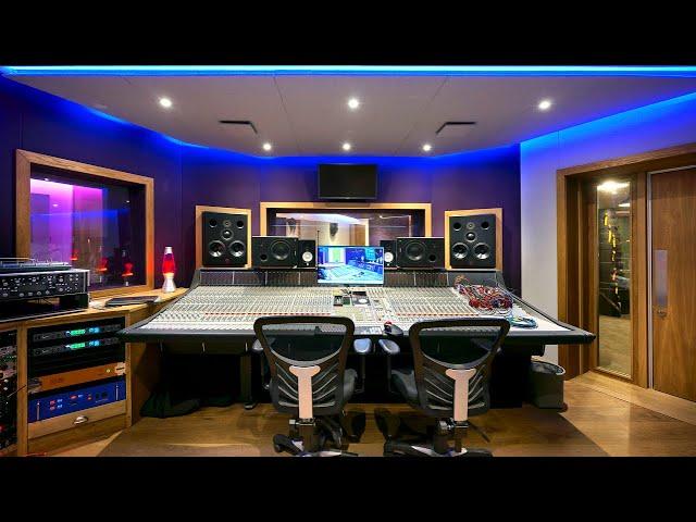 RECORDING STUDIO TOUR - Are Friends Electric Studios - NEW underground studio