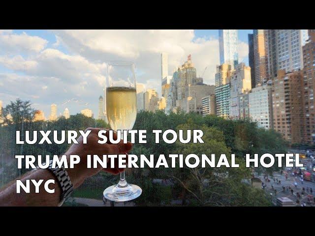 EPIC LUXURY CENTRAL PARK VIEW HOTEL SUITE - Trump International Hotel