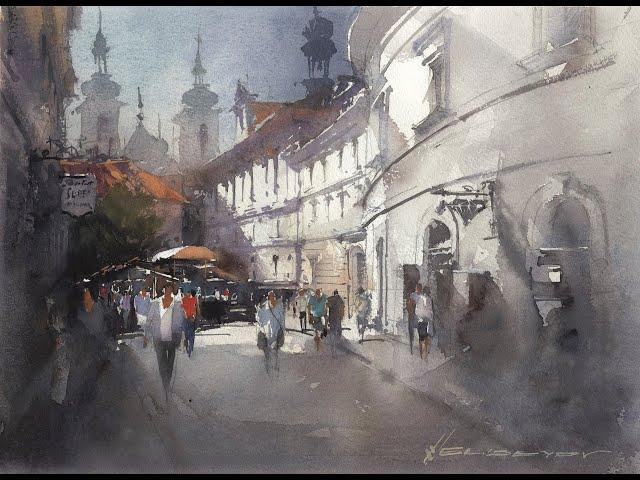 Featured demo paintings by Vladislav Yeliseyev