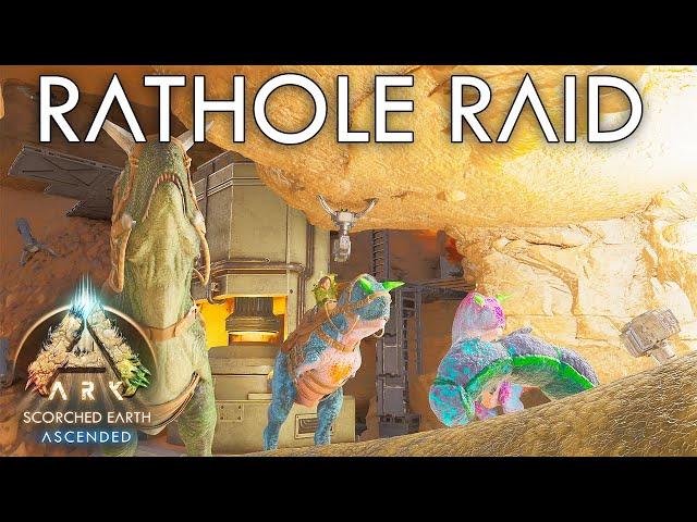 We Raided This Secret Rathole To Set Us Up On Scorched Earth Ark Ascended PVP