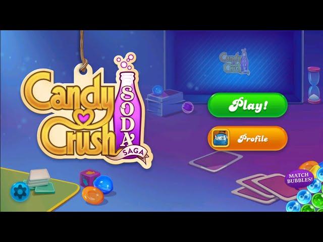 Candy Crush Soda Saga  Level  - 1 to 100