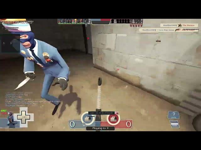 omg spy godmode exploit/glitch in tf2 2fort? (become untouchable)  happy holidays! #fixtf2