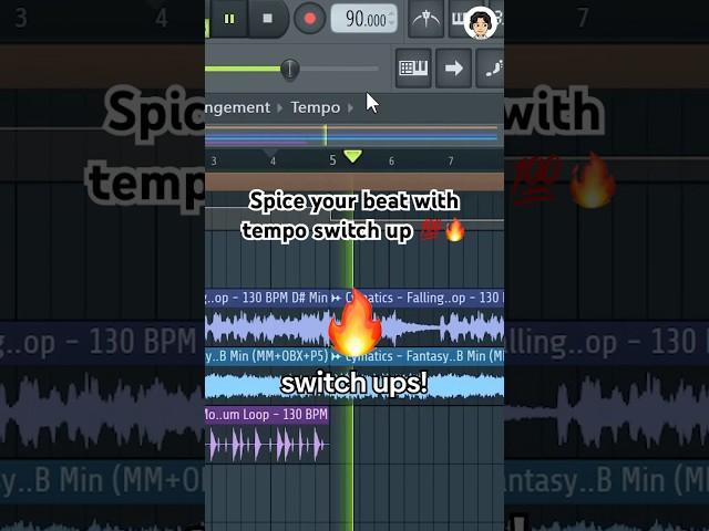 Spice your beat with tempo switch up #flstudio